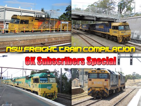 Ultimate NSW Freight Train Compilation (2013 to 2021) - 6K Subscribers Special!