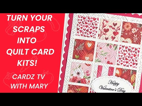 TURN YOUR SCRAPS INTO EASY QUILT CARD KITS | SCRAP BUSTER! 