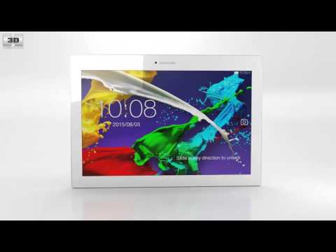Lenovo Tab 2 A10-70 Pearl White 3D model by 3DModels.org