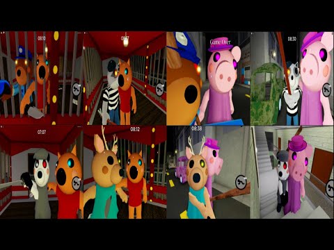 Officer Doggy, Rash, Pandy & Dessa Double of Foxy & Grandmother Jumpscare