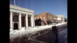 preview picture of video 'DOWNTOWN NEWPORT, RI, FEBRUARY 13, 2013 - Blizzard Aftermath on Thames Street'