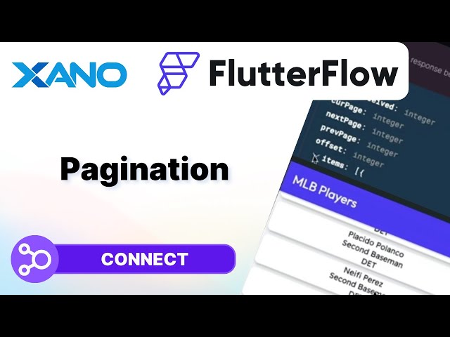 Connect to FlutterFlow: Pagination