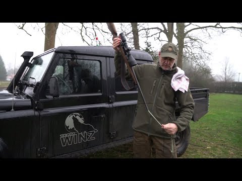 BoreSnake gun cleaning