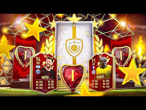 2x ICON PACKS! 🔥 RANK 1 FUT CHAMPIONS REWARDS! - FIFA 22 Ultimate Team