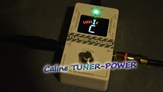 Video thumbnail for Caline Tuner-Power | Unboxing & test demo by Julio Skimy