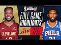 CAVALIERS at 76ERS | NBA IN-SEASON TOURNAMENT ? | FULL GAME HIGHLIGHTS | November 21, 2023