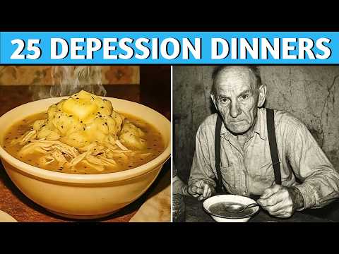25 CHEAP Recipes during the Great Depression That Can Save You Money Today | Food History
