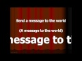 Story of the Year - Message to the World lyrics Video
