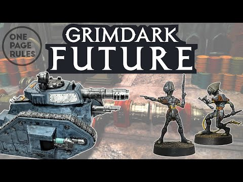 One Page Rules: Grimdark Future [Battle Report] 2000 points