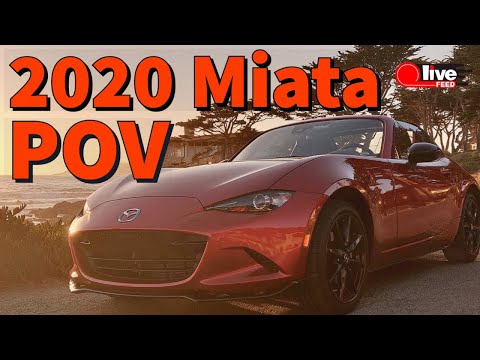 2020 Mazda MX-5 #Miata Club RF #POV, Walkaround & Fun in the Sun 🏖️
