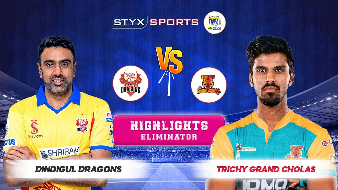 Dindigul Dragons VS Trichy Grand Cholas