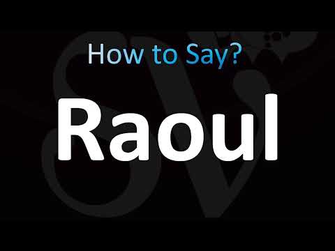 How to Pronounce Raoul (CORRECTLY!)