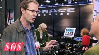 Video thumbnail for Grace Design M102 & M502 - AES 2011 by Sound On Sound magazine