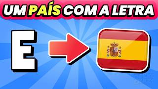 🔤 DIGA UMA PALAVRA PARA CADA LETRA (A–Z) | Você Consegue Acertar Todas? 🤔