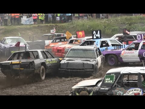 2016 Gander Demolition Derby - Big Car Heat