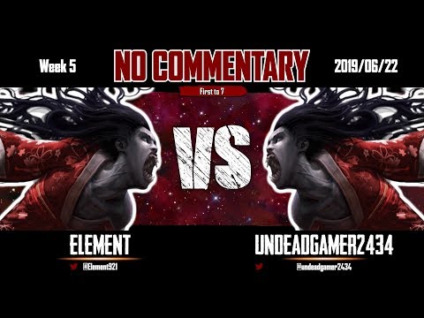 [NO COMMENTARY] Devil's Landing Week5 - Element (Hisako) vs Undeadgamer2434 (Hisako)