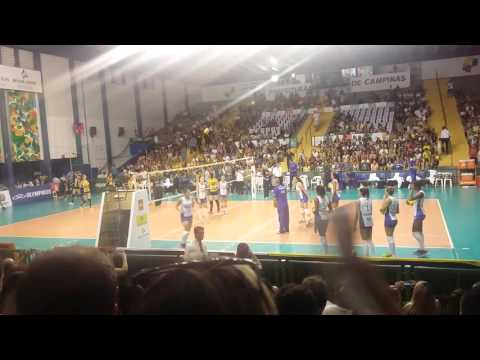 Aquecimento - Final Rexona x Praia Clube