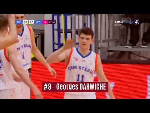 CSM STEAUA București EximBank - BCMU Pitesti  96-71 highligths