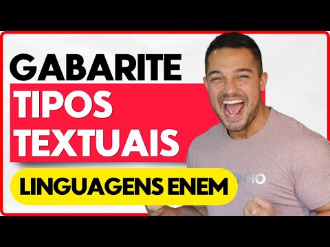 O que você precisa saber sobre TIPOS TEXTUAIS? | Linguagens ENEM | PROFINHO da REDAÇÃO