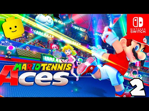 Mario Tennis Aces Story Mode Gameplay Walkthrough Part 2 "Piranha Plant Forest" - Nintendo Switch