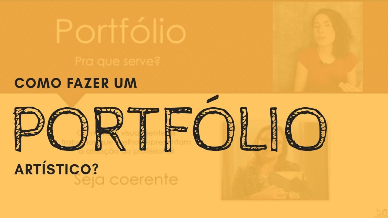 Como fazer um PORTFÓLIO ARTÍSTICO