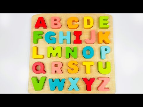 Best Learn ABC, Numbers, Shapes, Animals Shape Matching Puzzle | Preschool Toddler Learning Video