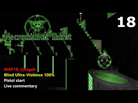 Doom II: Necromantic Thirst - MAP18: Calagah - Blind Ultra-Violence 100%