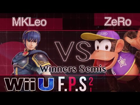 FOX MVG|MKLeo (Marth) vs. TSM|ZeRo (Diddy) - Wii U Winners Semis - FPS2