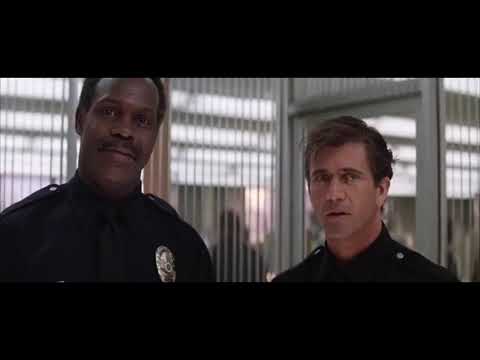 Lethal Weapon 3 Police station Assassination scene