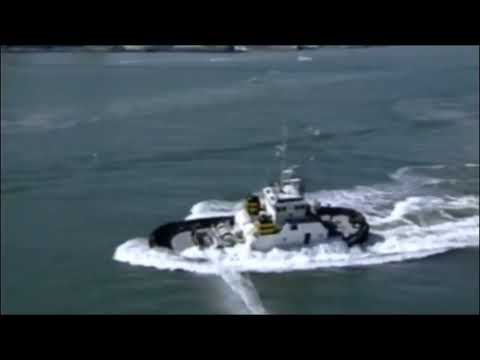 ship accident - Tugboat Almost Capsizes  Indirect Towing Goes Wrong