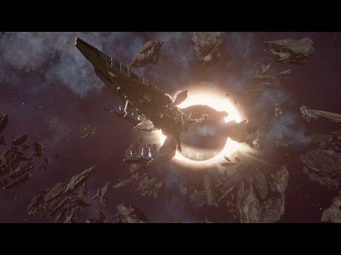 Chaos vs Eldar, 700 points - Multiplayer, Battlefleet Gothic Armada