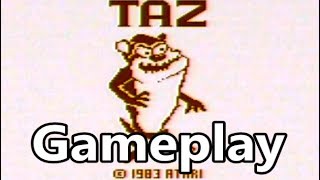 Taz Atari 2600 Gameplay - The No Swear Gamer