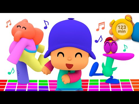 ✨POCOYO E NINA - Os Vídeos Com Mais Visualizações do YouTube 123 min DESENHOS ANIMADOS para crianças
