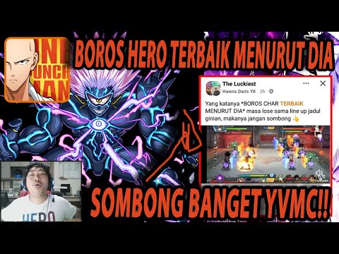 🔥🔥DRAMA BANGUN TIDUR! BOROS SSR+ CHART FAVORIT JANGAN SOMBONG YVMC! - ONE PUNCH MAN:The Strongest