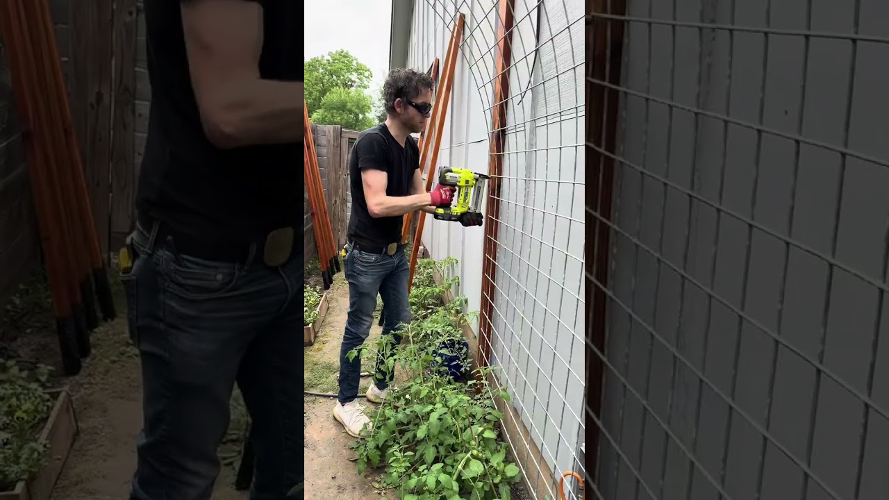 Nobody asked but here’s how I built my arched garden trellis!