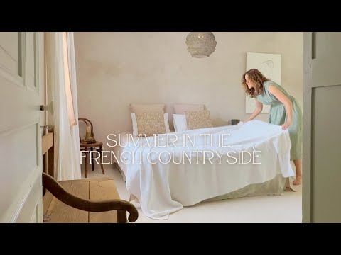 Summer in our quiet country home in France