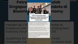 Potret Jokowi Bertolak ke Singapura, Bakal Berpidato di Bloomberg New Economy Forum 2025