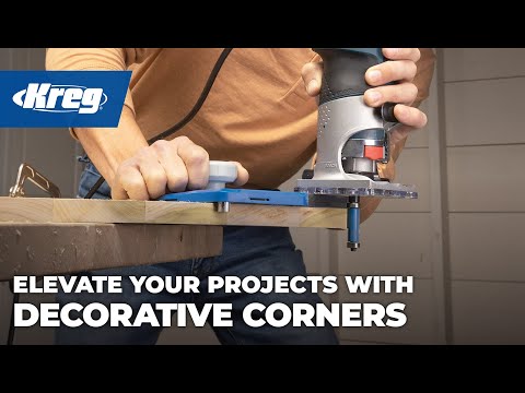 Elevate your wood projects with decorative corners