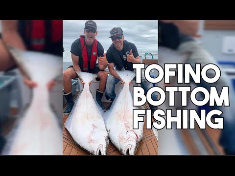 Tofino Bottom Fishing - Chasing MONSTER Halibut and Ling Cod in Tofino, BC