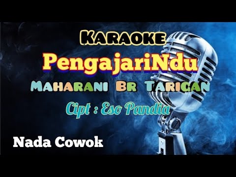 PENGAJARINDU | MAHARANI BR TARIGAN | KARAOKE LAGU KARO | NADA COWOK