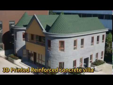 3D Print Concrete Villa