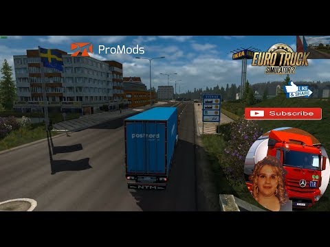 Euro Truck Simulator 2 (1.32) Promods map 2.31 First Look + DLC's & Mods
