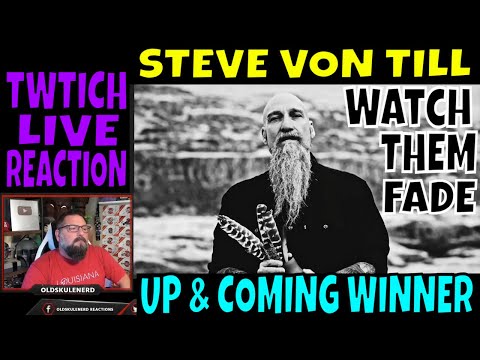 Steve Von Till - Watch Them Fade | REACTION | UP & COMING WINNER