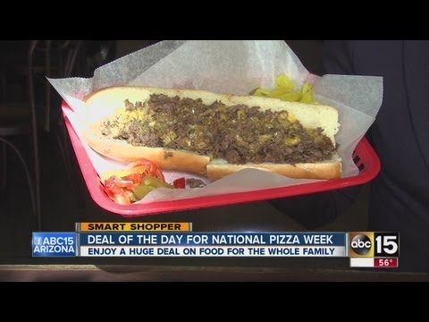 Score 50% of pizza at Corleone's