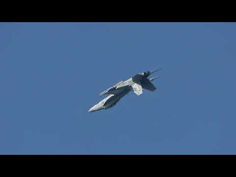 RAAF Boeing F/A-18F Super Hornet Display Saturday at Pacific Airshow Gold Coast 2023