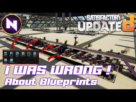 Build The PERFECT STARTER BASE With These 8 BLUEPRINTS in Satisfactory Update 8