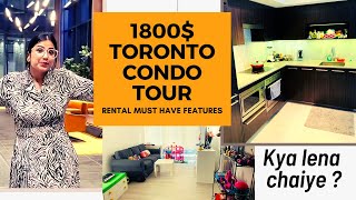 What $1800 get you in downtown Toronto + Newcomer Renting tips | APARTMENT TOUR 2020 Canada🇨🇦