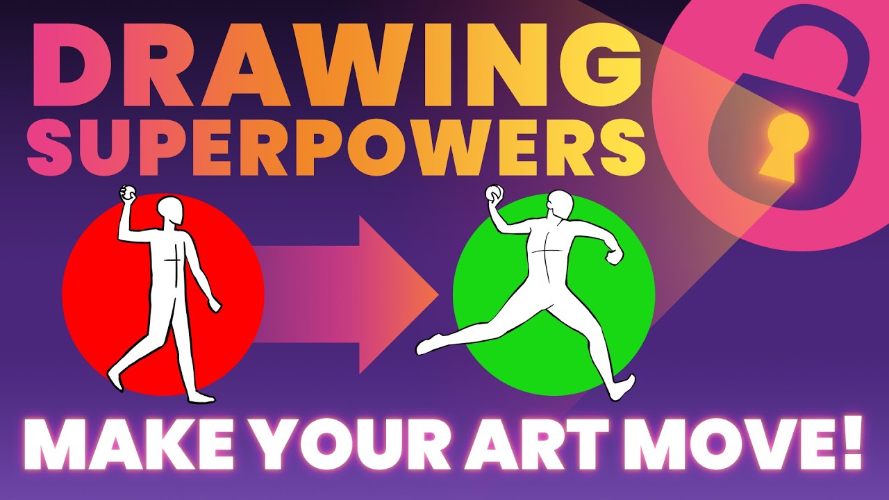 Unlock gesture and make your art move