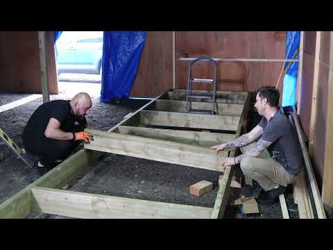 Season 1, Ep 1. Building the Strong back, Catamaran Build