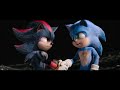 Sonic The Hedgehog 3 Sonic And Shadow On The Moon